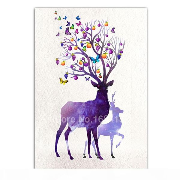 

5d diy алмазные картина цветок, олень, звезда, мозаичные картины стены картины алмазные вышивки аннотация вышивки крестом наборы b125