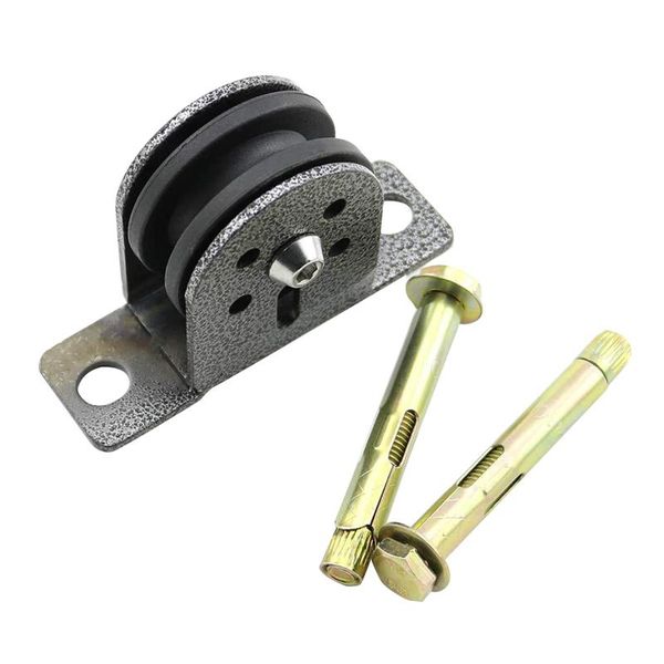 

roller pulley block fixed bearing exercise accessories fitness single wheel wire rope home silent swivel lifting gym workout