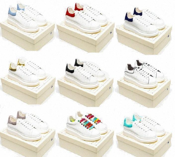 

2021 classic designer colors 2021 oversized sneaker thick espadrille high platform white lace-up man womens shoes suede flat sneak a7c0#, Black