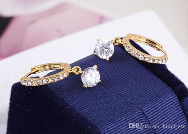 

austrian crystal stud earrings for women bridal wedding earring bijoux femme earrings fashion jewelry big earrings, Silver