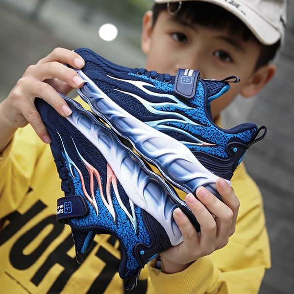 

высокое качество горячего детско повседневная обувь детская обувь мальчиков кроссовки дышащий лоскутная блейд студент спорт пробег обувь 12, Black;brown