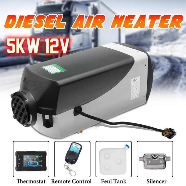 

5kw 12v air diesels heater parking heater with remote control lcd monitor car for