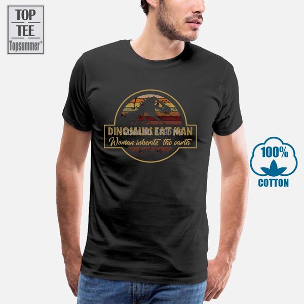 

dinosaurs eat man woman inherits the earth vintage men t shirt black cotton sport hooded sweatshirt hoodie