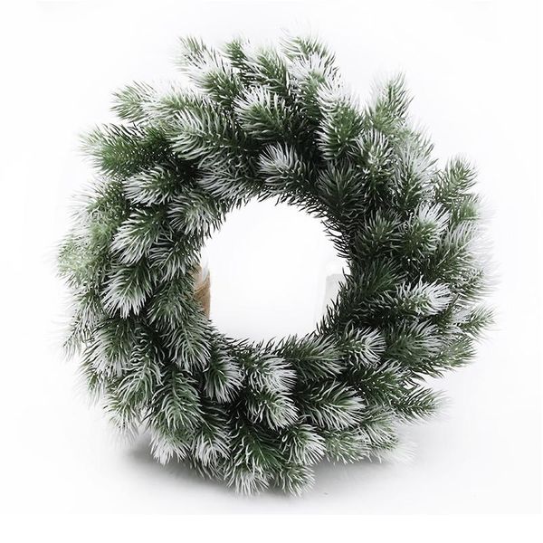 

10/20pcs christmas wreath material artificial plants wedding decorative flowers wreaths home decor plastic pine needle s wmtnik