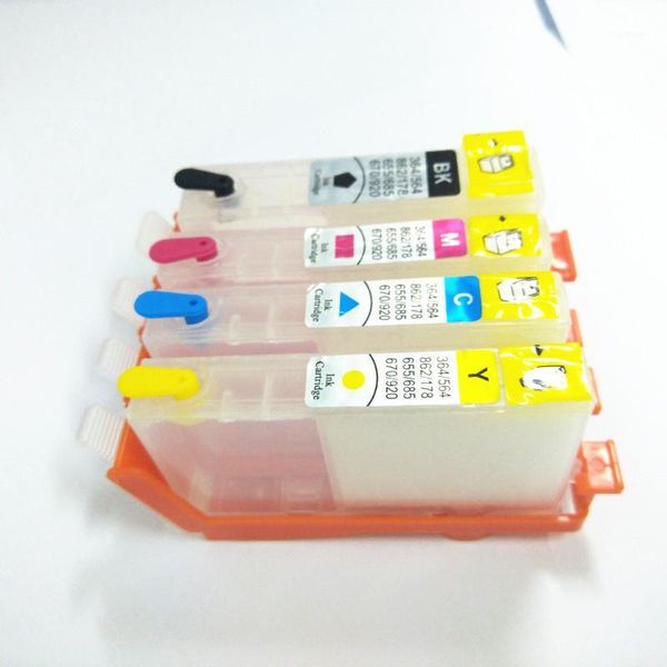 

einkshop 655xl refillable ink cartridge replacement for 655 deskjet ink advantage 5525 3525 4615 4625 6525 printer with chip1