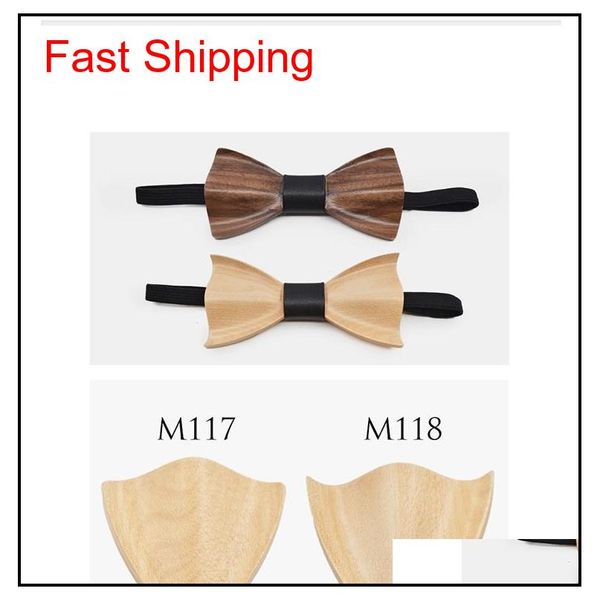 

wooden bow tie for men bridegroom 2018 new fshion wood 18 styles gentleman bow ties bowties qylglw beauty888, Black;gray