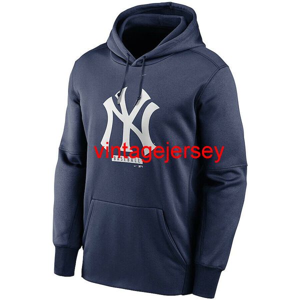 

2021 new york therma performance pullover hoodie navy s-3xl, Blue;black
