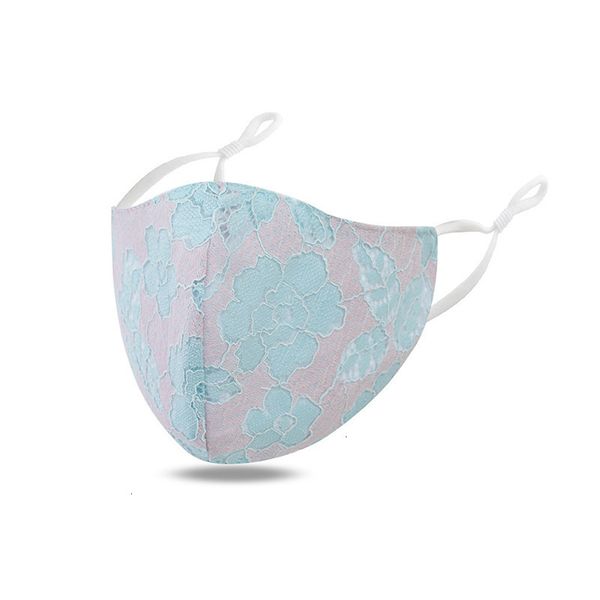 

fashion dust-proof breathable flower 3d printing cotton mask adjustable reusable face masks dhl ing