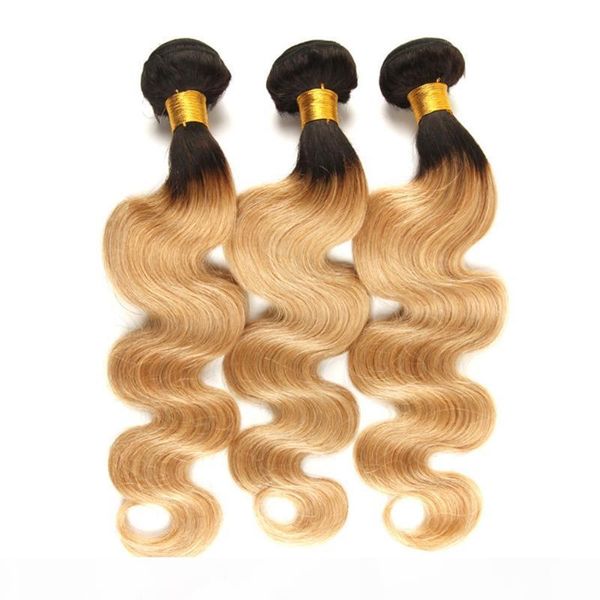 

8a brazilian virgin body wave hair weaves 3 4 bundles lot brazilian body wave hair peruvian indian t1b 27 virgin human hair extension, Black