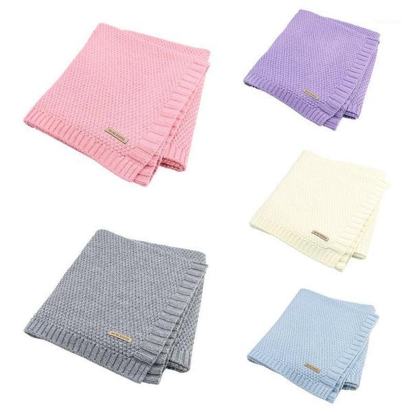 

baby blanket newborn wrap super soft toddler crochet swaddle quilt infants sofa blankets for kids baby stroller bedding blanket1