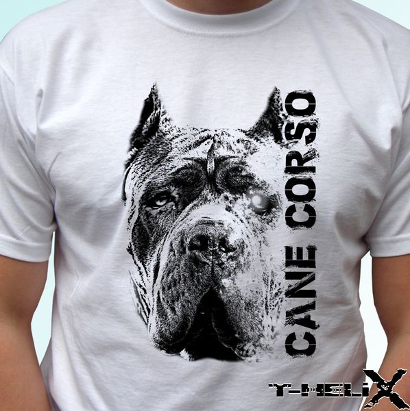 

2019 fashion cane corso head dog t shirt tee design mens tees sport hooded sweatshirt hoodie