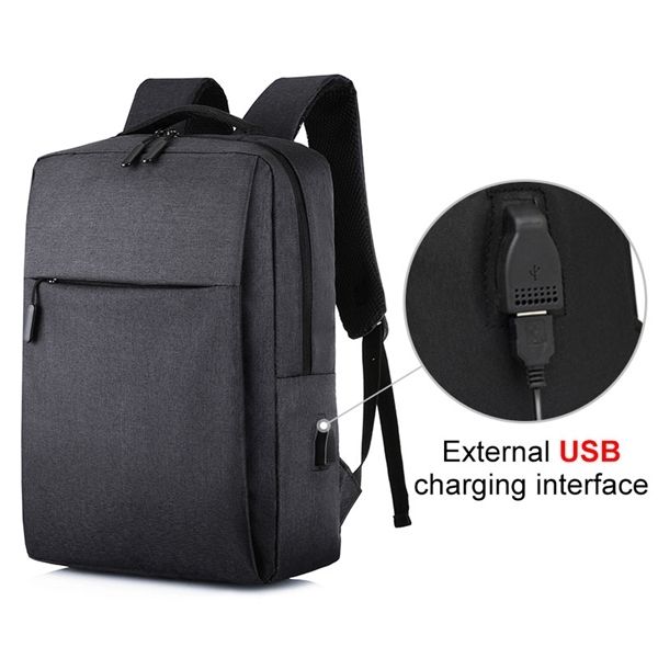 

usb men's lapwomen shoulder bag men travel male leisure mochila business backpack c1009