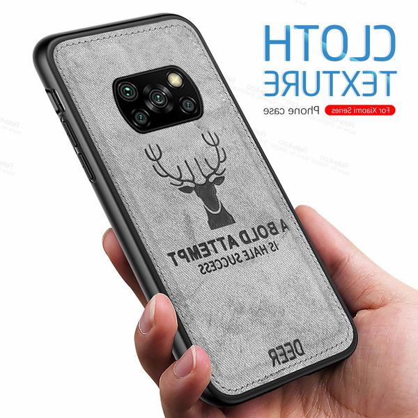 

роскошная ткань ткани телефон обложка для xiaomi poco x3 nfc case xiomi pocox3 poxo poko pocophone x 3 3x дерр шаблон силиконовый коке