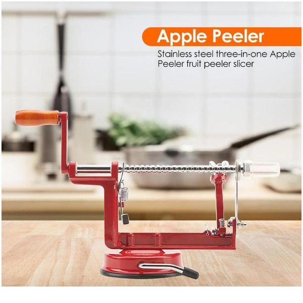 

3 in 1 peeler fruit peeler slicing machine fruit peeled cutter slicer machine stainless steel home kitch bbycja