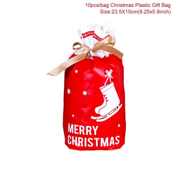 

рождество конфеты сумки merry новогодние украшения для дома таблица noel 2020 navidad рождественские украшения рождественские подарки новый