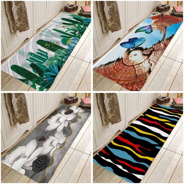 

carpets creative 3d printing cactus hallway and rugs for bedroom living room carpet kitchen bathroom anti-slip floor mats