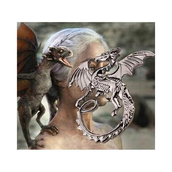 

dragon penadant necklace beautiful dragon necklace movie necklace whol sqcuow new_dhbest, Silver