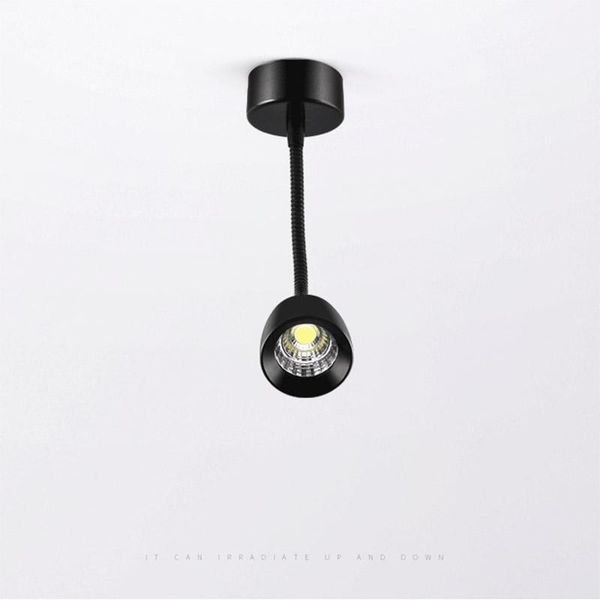 

led wall light cup cycles design aluminium flexible pipe cob rotative sconce light hallway aisle foyer lamp indoor lighting1