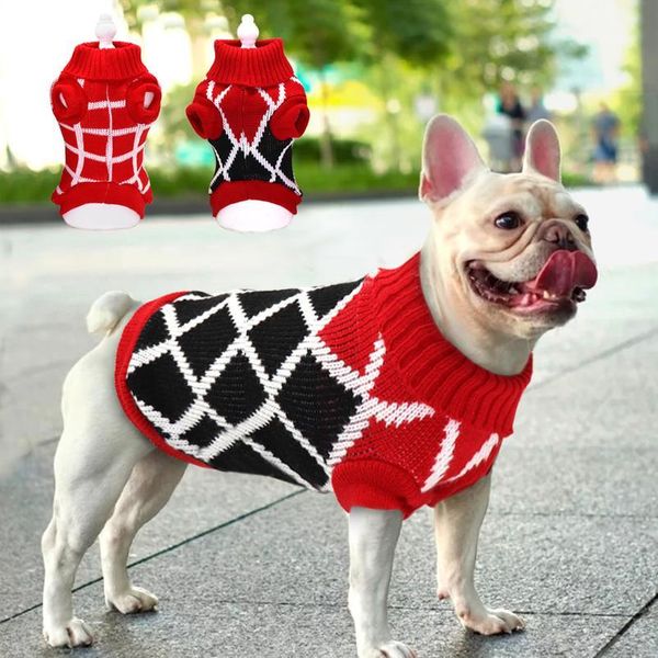 

pet dog winter warm jumper sweater dog puppy clothes for small medium dogs cats chihuahua ropa para per bbybva
