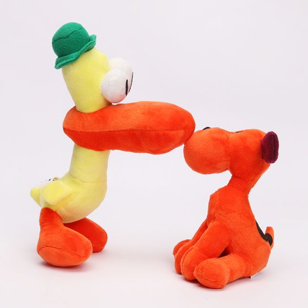 

4pcs/lot 12-26cm full set cartoon stuffed animals plush toys hobbies loula elly pato & pocoyo toy q1219