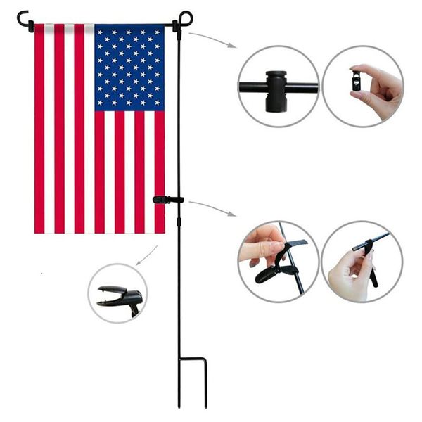 

banner stand metal holder festival halloween christmas pole yard garden flag decorations