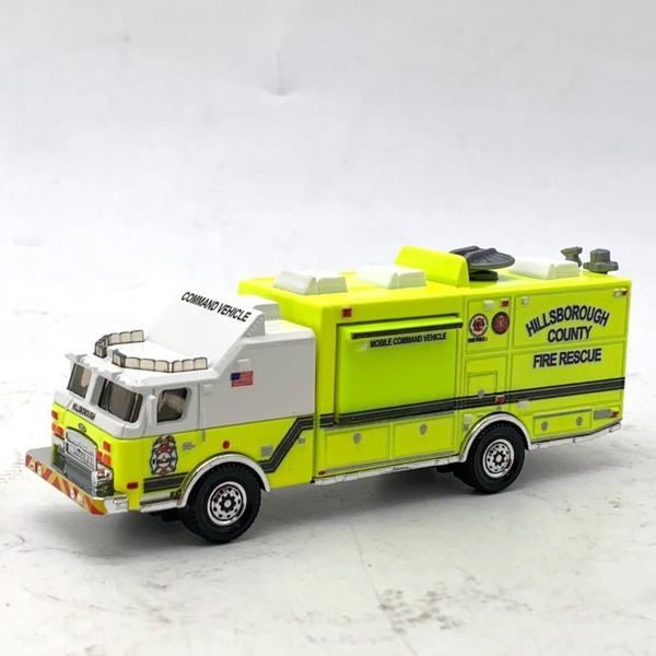 

american fire truck alloy car model length 11cm