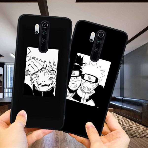 

1dwnaruto japane anime uchiha assistant uzumaki hatake kakashi mobile phone cover 9t redmi note 567 8t 9s k20 k30 9t