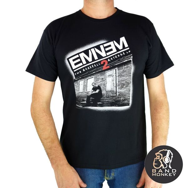 

eminem mens black t shirt marshall mathers 2 official sport hooded sweatshirt hoodie