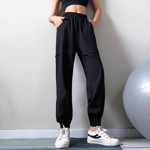 

jogger 2021 women new fashion pocket down sporting pants streetwear ladies 7xfv, Black;white
