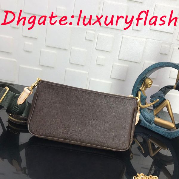 

Designer luxury handbags Brand bags MULTI POCHETTE ACCESSOIRES new Fashion Women's man Small Shoulder Bag brand Chain Crossbody bag purses