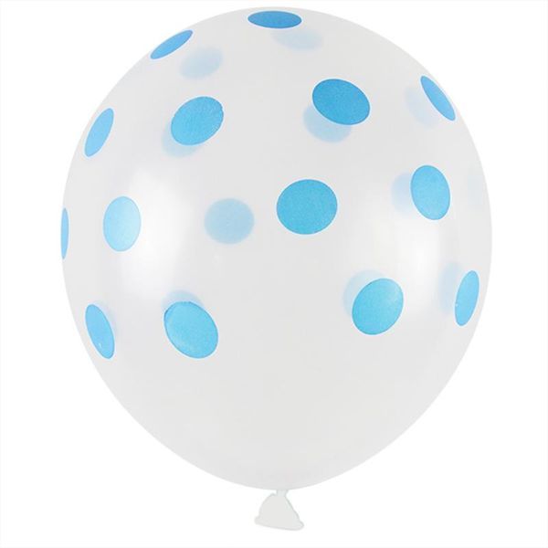 

10шт 12inch latex прозрачный шары горошек цветные свадебные birthday party воздушные шары украшения globos воздушные шары baloons jllspk