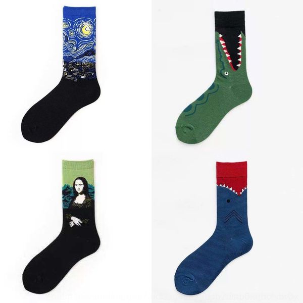 

ywnjr осенью и зимой и птица трубки хлопок sockstide socksmedium трубка персонализированный цветка мужской длинный цвет скейтборд способа хл, Black