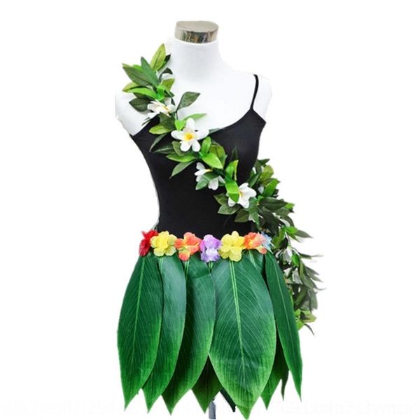 

zjbio hawaiian dance party suit party supplies hawaiian hula imitation skirt skirt leaf leaf hula sqmli suit hawaii