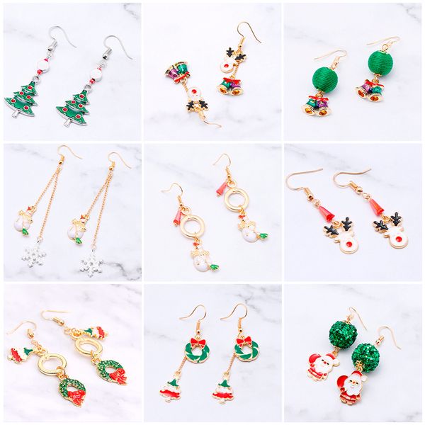 

for home earrings santa merry claus pendant cristmas xmas kids gift girfriend christmas tree decor