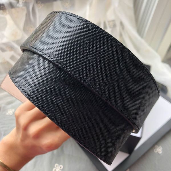 

fashion all black rubber with black rubber trim men belt with box men designers belts women gunine leather belt ing, Black;brown