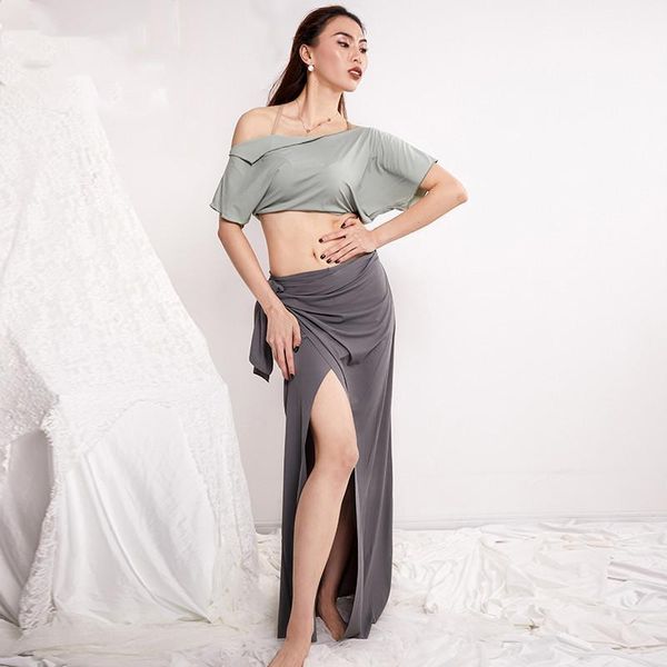 

bellydance oriental dance set baladi eastern desert swings costumes for belly dance bra belt skirt dress robe set wear1, Black;red