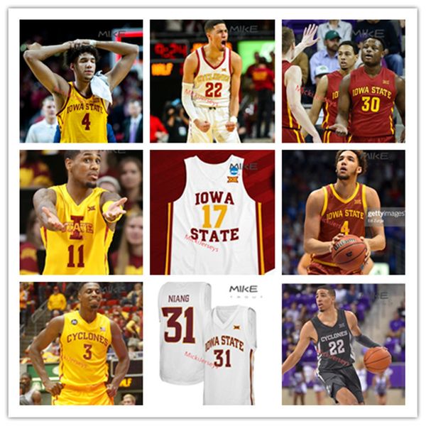 

mens youth custom iowa state cyclones basketball jersey monte morris deandre kane royce white marcus fizer iowa state basketball jersey, Black