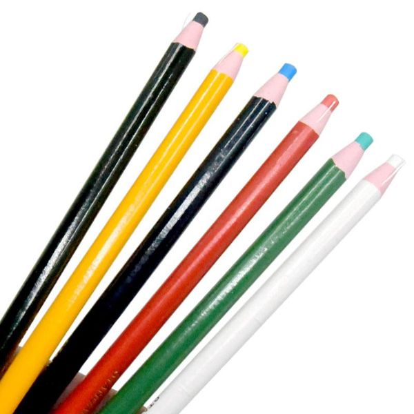 

sewing notions & tools 1pcs colorful erasable fabric tailors chalk marker clothing pattern patchwork diy tool needlework accessories, Black