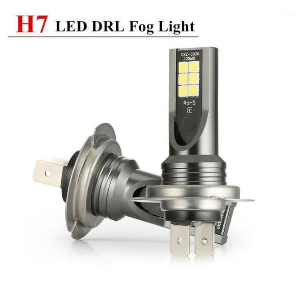 

2pcs car led headlight fog bulb inline h7 led headlight kit white 20000lm 6000k driving light1
