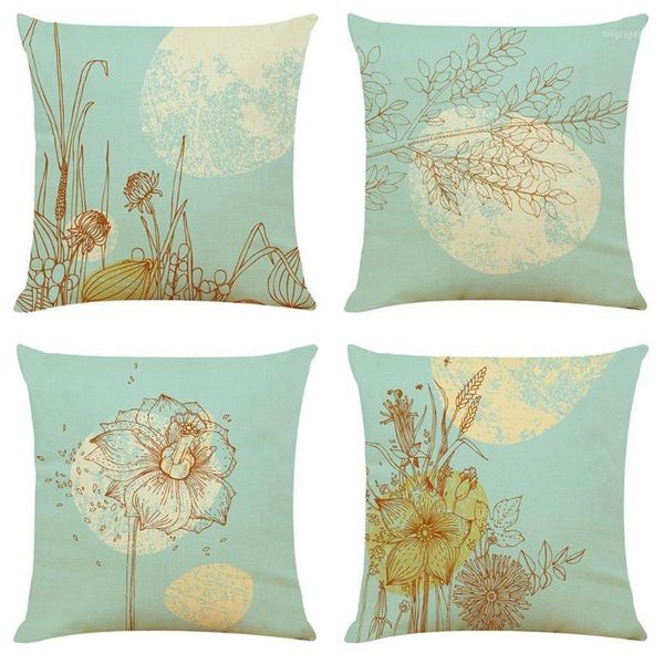 

pillow case home decor cushion cover flower grass pillowcase throw covers household accessories 2021 arrivals selling case1