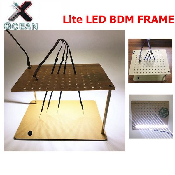 

lite led bdm frame is bracket for ecu update / ecu brush and write / ecm modified and programming probe holder dimspor