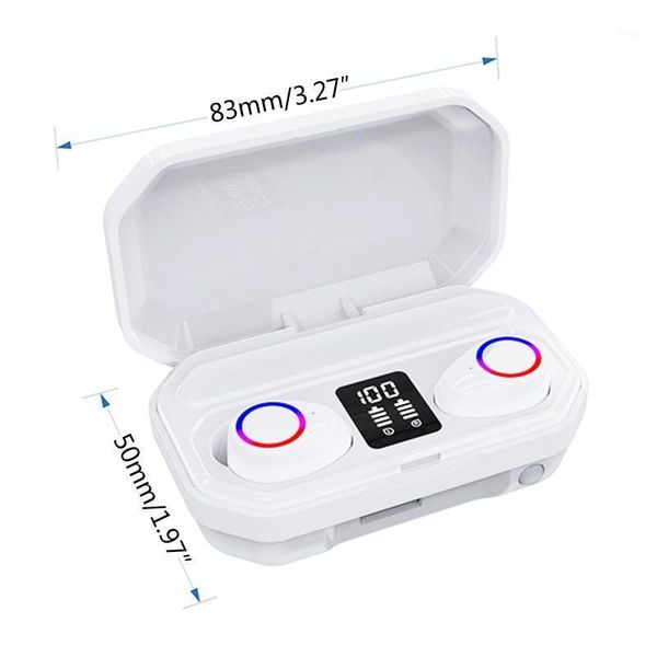 

bluetooth 5.0 earphones 50mah charging box wireless stereo sports1