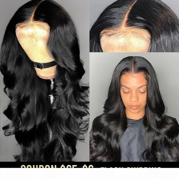 

360 full lace frontal wig pre plucked body wave brazilian human hair wigs hd remy lace front human hair wigs for black women, Black;brown