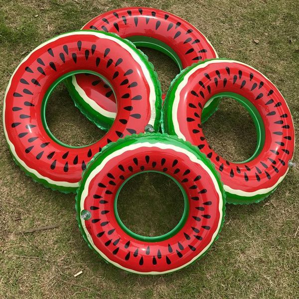 

1pc safely watermelon inflatable children swimming ring inflatable pool float circle for children