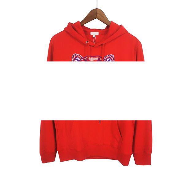 

embroidery tiger head sweater man woman long sleeve pullover hoodies sweatshirts jumper blue white m-xxl, Black