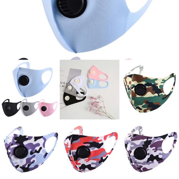 

mask anti-d reusable mask with washable designer valve camouflage breathing autumn 2sfy fashion face ikvik