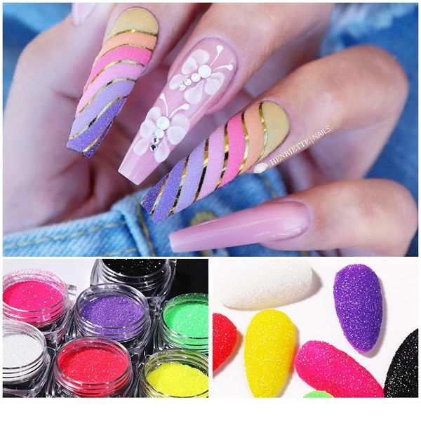 

1 box nail glitter powder sugar starlight effect chrome ultra-fine glitter diy nail art pigment powder dust nail desig jllkwk, Silver;gold