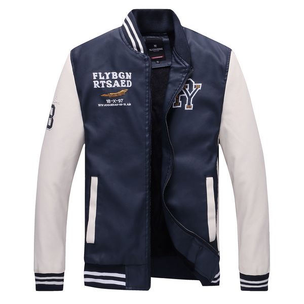 

men's jackets coat veste homme autumn winter leather long sleeve warm jacket men casual stand collar men's coat casaco masculino, Black;brown