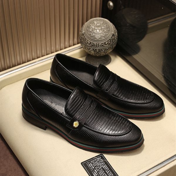 

italian brogue shoes men elegant oxford shoe for men dress shoes leather office fashion men shoes wedding heren nette schoenen, Black