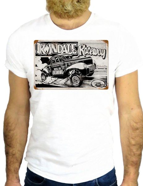 

tshirt brand 2018 male homme tshirt z1272 rock irwindale raceway cars rock nice vintage cool usa ny t shirts sport hooded sweatshirt hoodie
